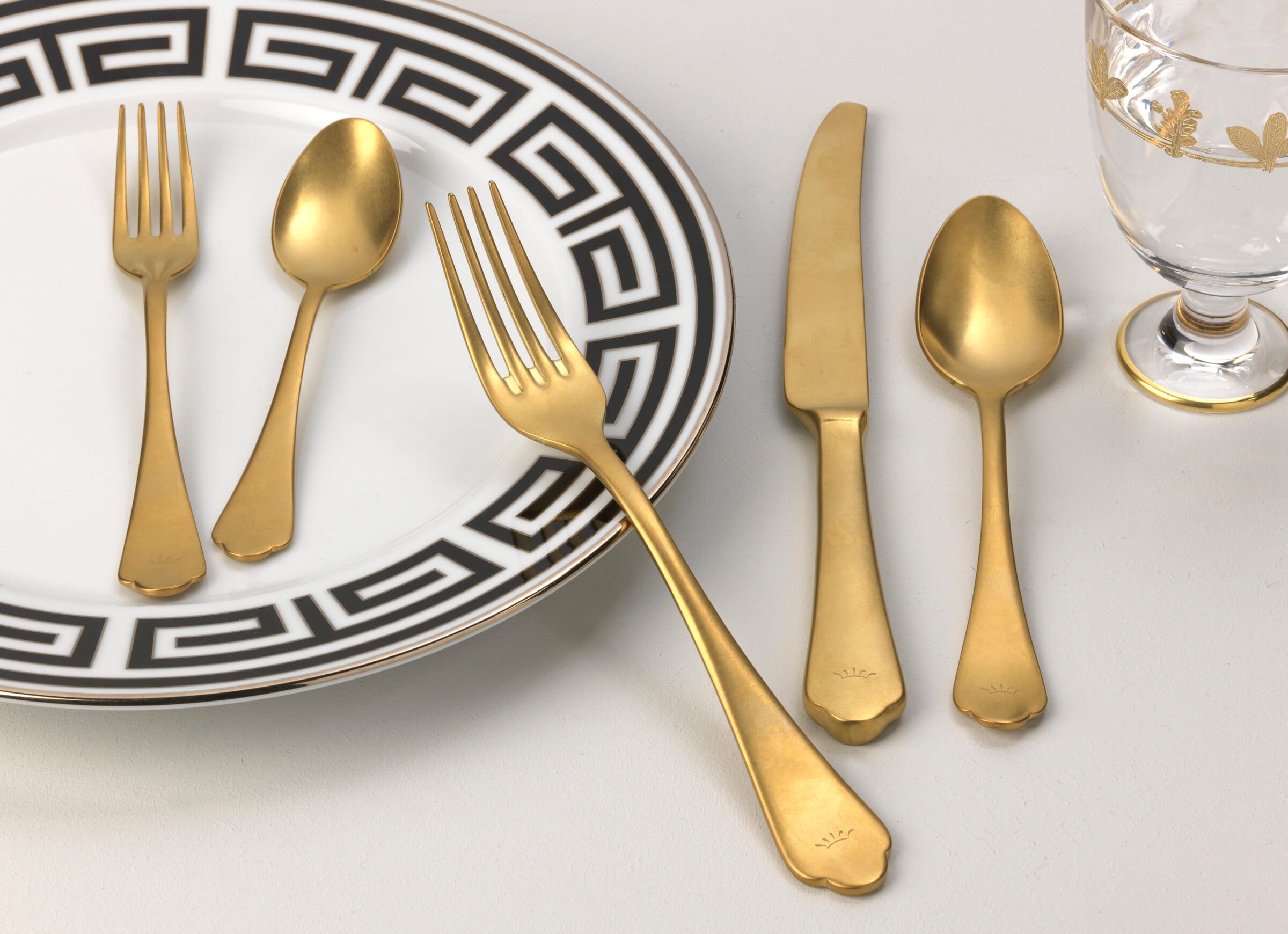 5-piece Old Vintage Cutlery Set | Flora | GINORI 1735